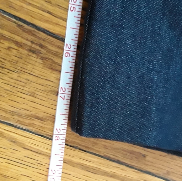 Larry Levine Woman- Comfort Waist Ankle Length Pants. Dark Navy. Size 24W. New! - Picture 4 of 7